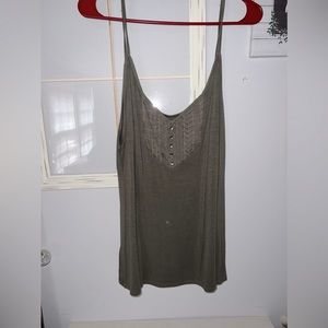 American Eagle Tank Olive Green